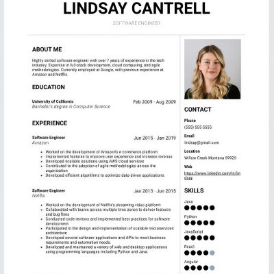 Simple Nexit Recruitment CV writing